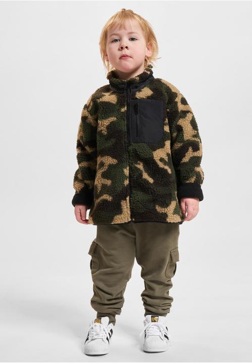 Immagine prodotto Urban Classics Giacca Sherpa per ragazzi (122, 128)