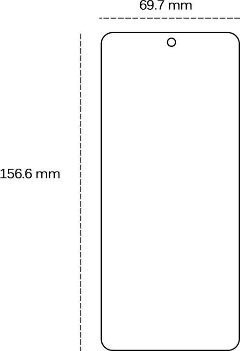 Productafbeelding OEM Gehard glas 2,5D voor Samsung Galaxy A35 (Scherm)