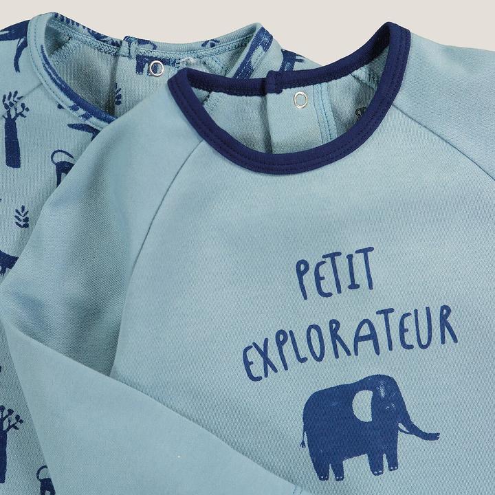 Produktbild La Redoute Collections 2er-Pack Pyjamas (86)