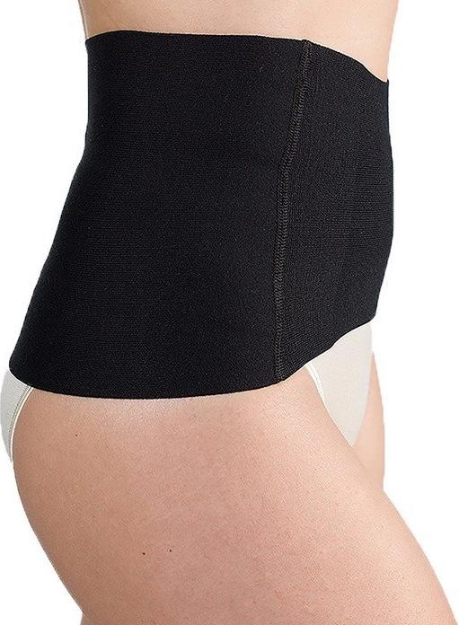 Actual product image Eusana Nierenwärmer anatomisch 100% Seide S schwarz (S)