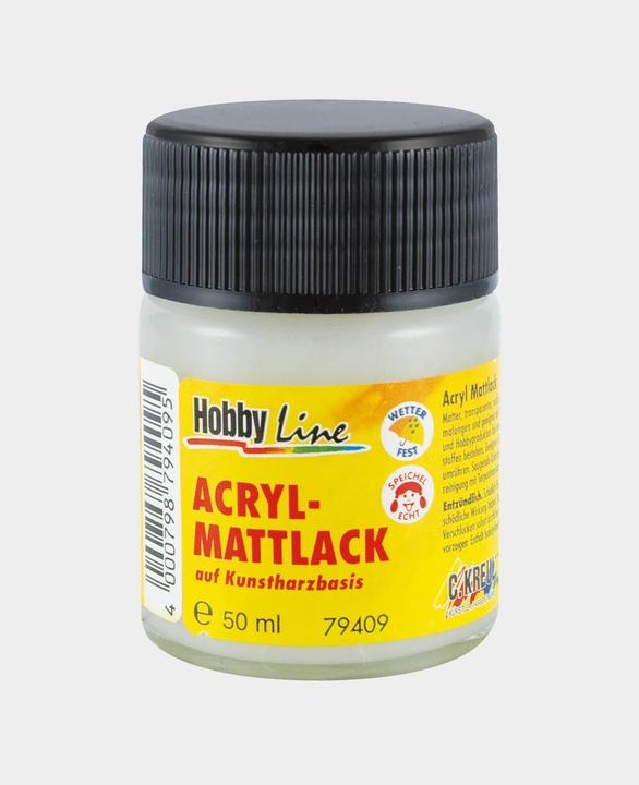 Actual product image Kreul Acryl-Mattlack (Transparent, 0.05 l)
