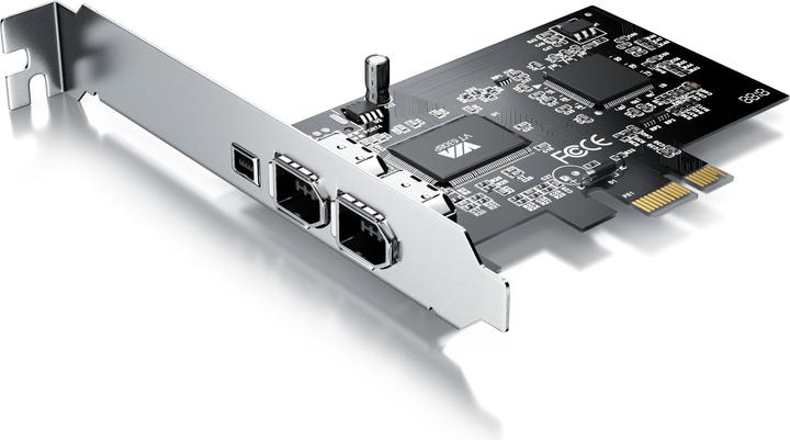 Actual product image CSL PCI Firewire card, expansion card, network adapter, 1394a 1394b controller card, 3x connections