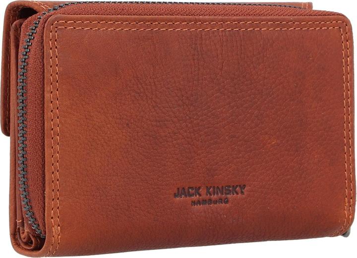 Actual product image Jack kinsky Wallet RFID protection leather 13.5 cm