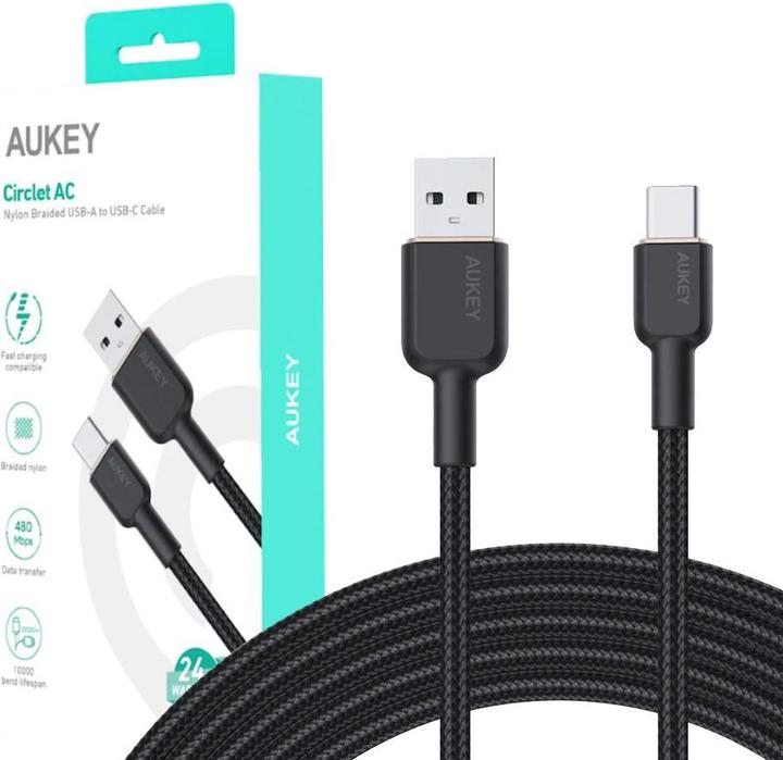 Immagine prodotto Aukey USB A - USB C (1.80 m, USB 3.2 Gen 2, USB 3.1, 60 W)