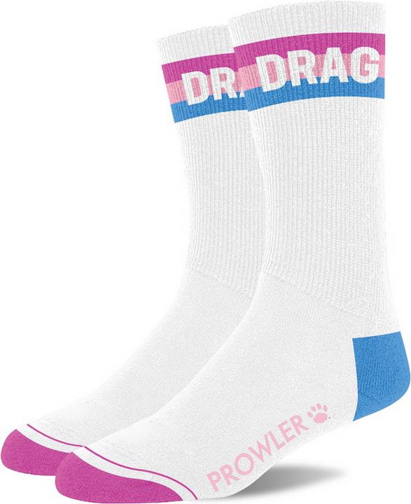 Produktbild Prowler Drag Socks - White/Pink/Blue (One Size)
