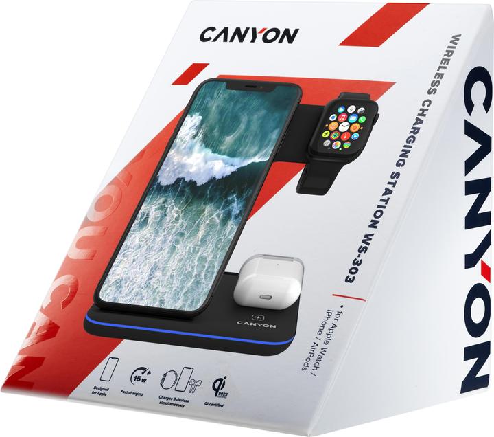 Actual product image Canyon Wireless Dock 3in1 (15 W)