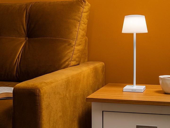 Image du produit Tracer lampka stołowa Pluto White (200 lm)