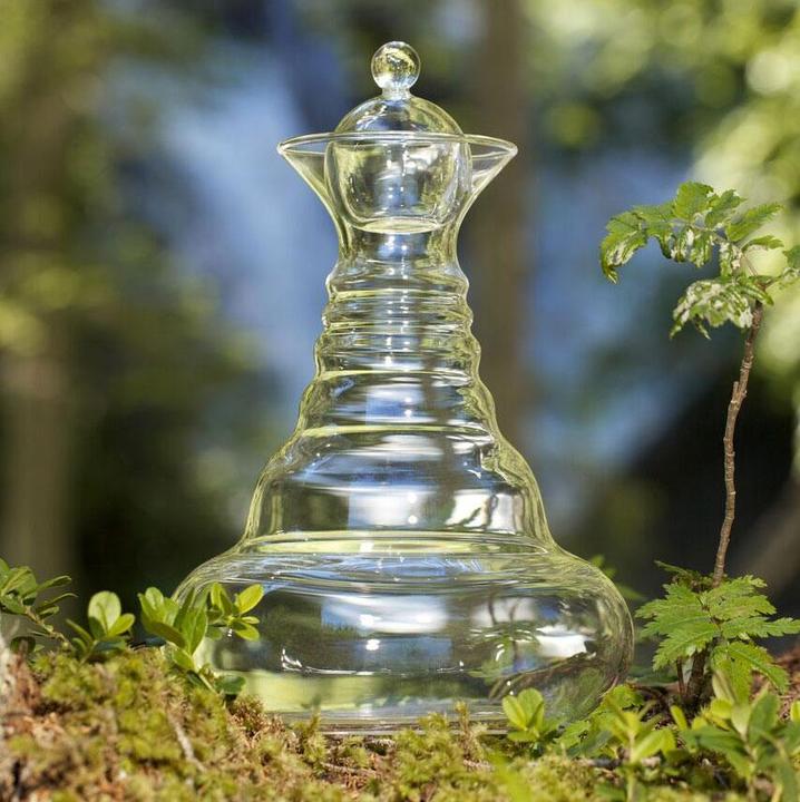 Produktbild Nature's Design Alladin Karaffe Platin, Lebensblume weiss (1.30 l)
