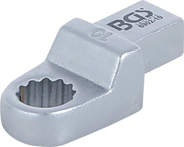 Produktbild BGS Einsteck-Ringschlüssel | 10 mm | Aufnahme 9 x 12 mm (10 mm)