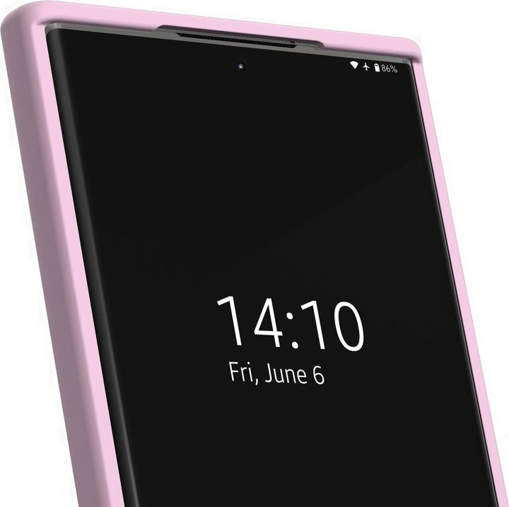 Actual product image iDeal Of Sweden Silicone Case - Bubble Gum Pink (Samsung Galaxy S24 Ultra)
