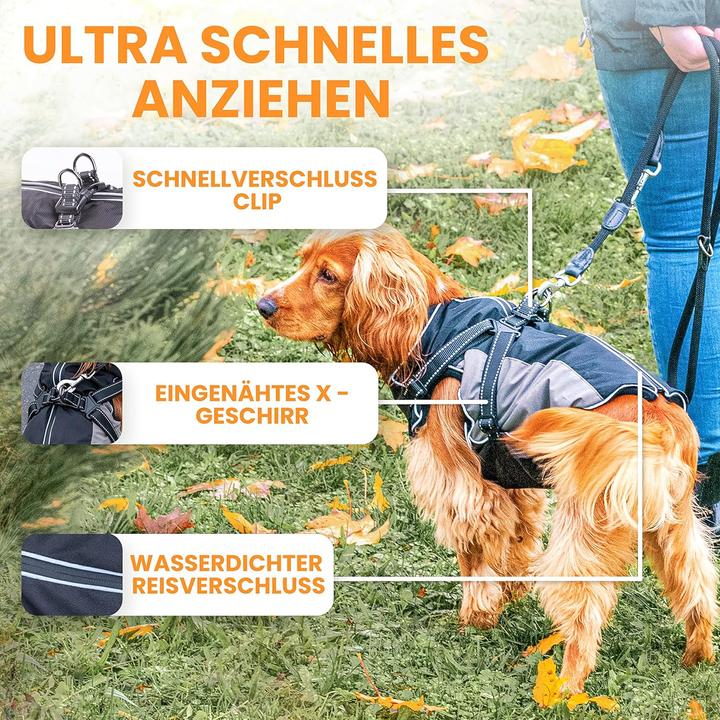 Actual product image Tierhood Regenmantel für Hunde (XXS, Dog raincoat)
