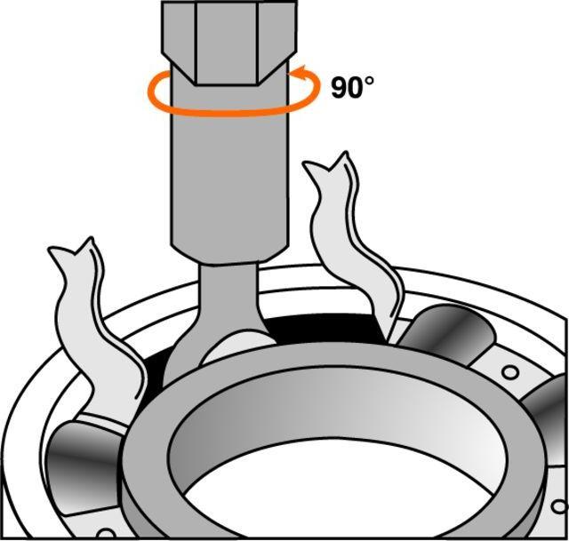 Produktbild Kukko Kugellagerabziehersatz 69 7-teilig Spannbereich 35 - 120 mm