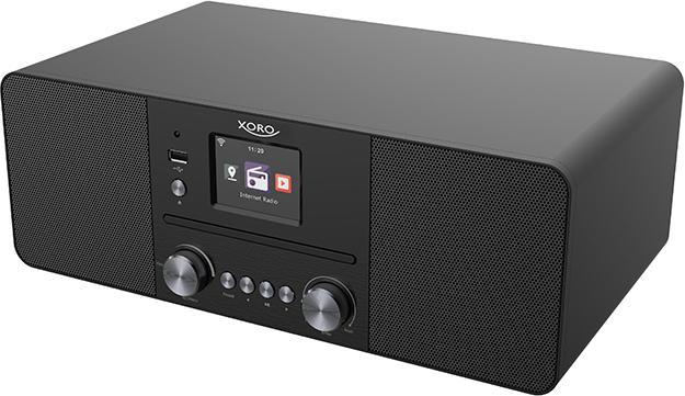 Produktbild Xoro HMT 620 All-in-One-Stereo-Internetradio schwarz (DAB+, FM, Bluetooth, WLAN)