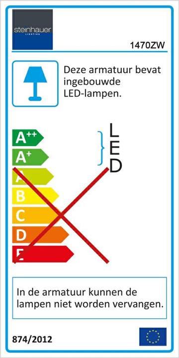 Energy Label Steinhauer Zenith (700 lm)