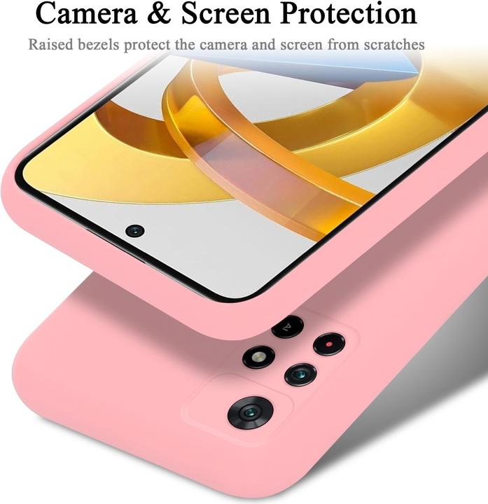 Produktbild Cadorabo TPU Liquid Silicone Case Hülle für Xiaomi POCO M4 PRO 5G (Xiaomi Poco M4 Pro 5G)