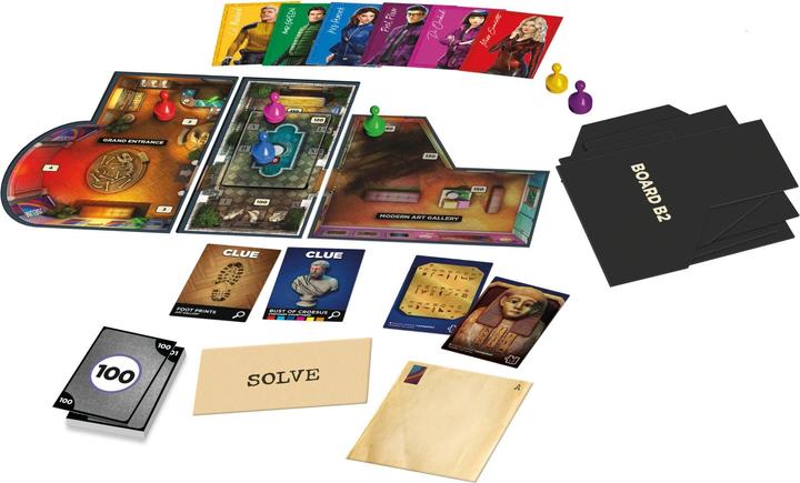 Actual product image Hasbro Cluedo Escape Heist at the Museum (NO)