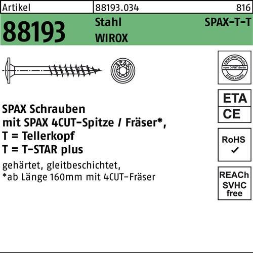 Energie-Label Spax Holzbauschrauben (50 Schrauben pro Stück)