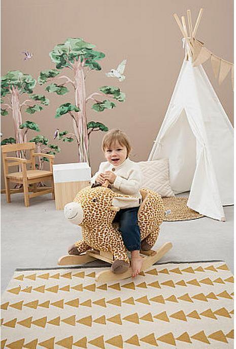 Produktbild Sterntaler Schaukeltier Giraffe Kaya Goldbraun