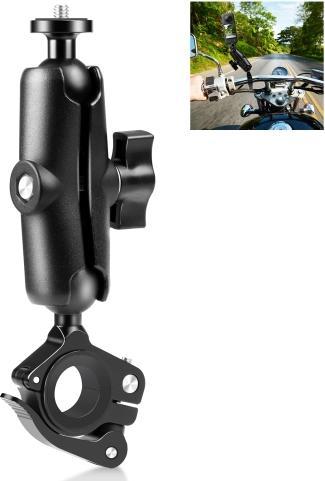 Produktbild Puluz Motorcycle O-Clip Quick Release Clamp Handlebar Mount Holder for GoPro and Other Cameras (Black)