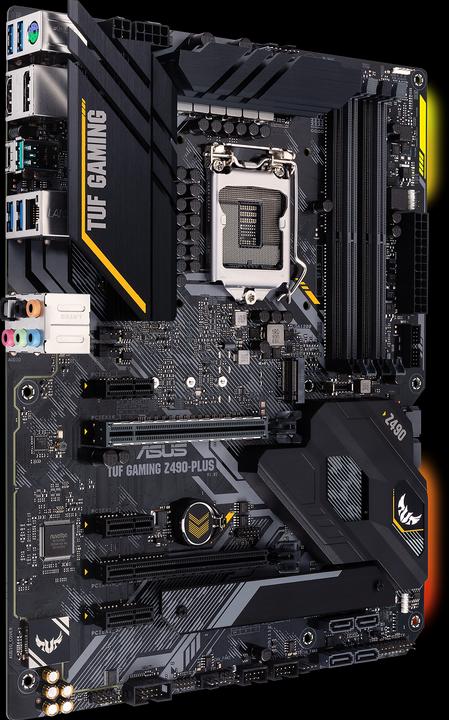 Produktbild ASUS TUF Gaming Z490-PLUS (LGA 1200, Intel Z490, ATX)