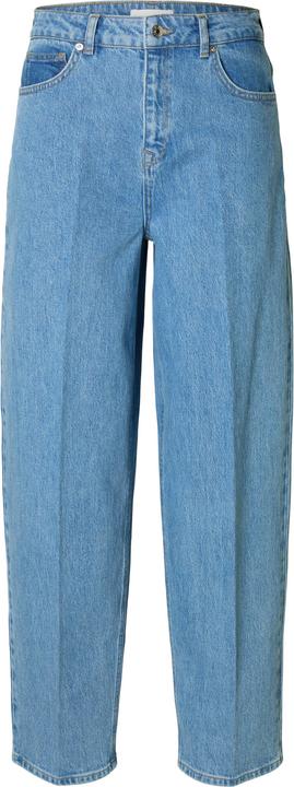 Image du produit Selected Femme High Waist Barrel Fit Jeans (W30/L32)