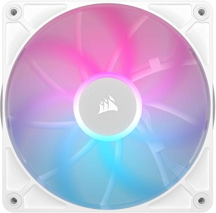 Corsair RX RGB Series, iCUE LINK RX140 RGB White, 140mm RGB Fan, Single Fan (140 mm, 1 x)