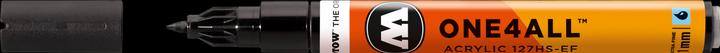 Produktbild Molotow Filzstift One4all 127HS-EF signal bck 180 (Schwarz, 1 mm, 1 x)