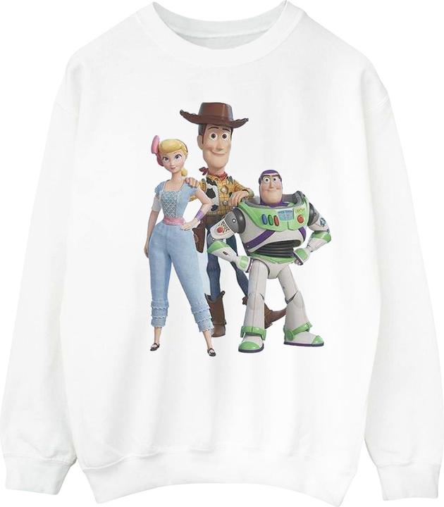 Disney Toy Story 4 Woody Buzz and Bo Peep Sweatshirt Mädchen