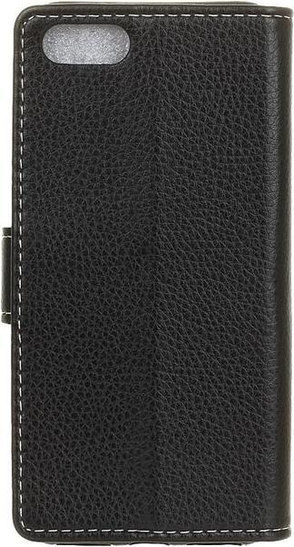Produktbild MU Classic Litchi Leder Bookcover II Series (Wiko Sunny 3)