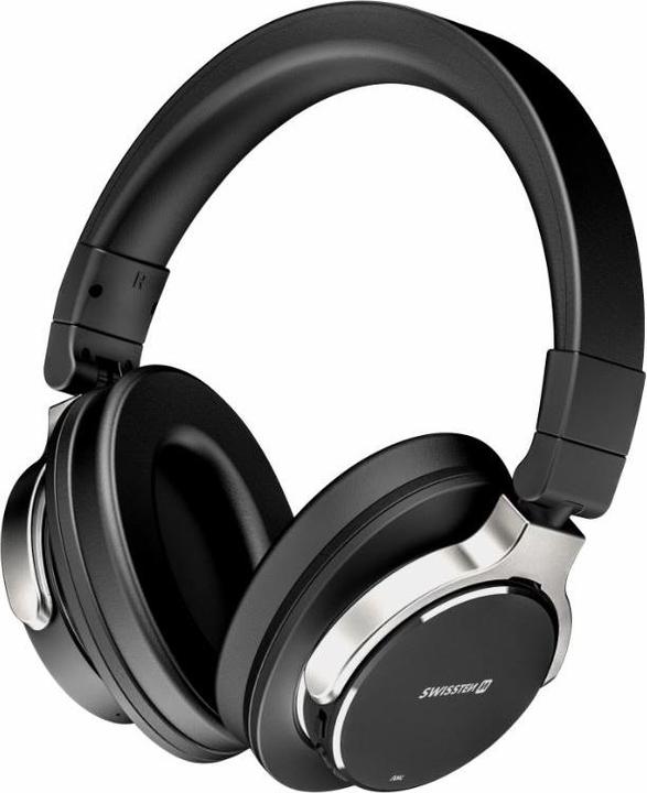 Image du produit Swissten Casque sans fil STEREO JUMBO ANC Noir (ANC, 8 h, Sans fil)