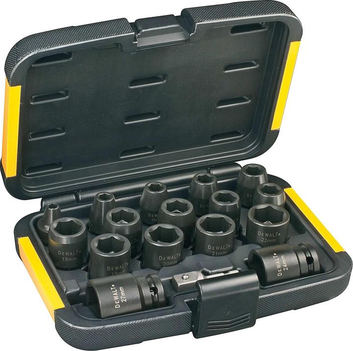 DeWalt 17tlg. Schlagschrauber Nüsse Set (27 mm)