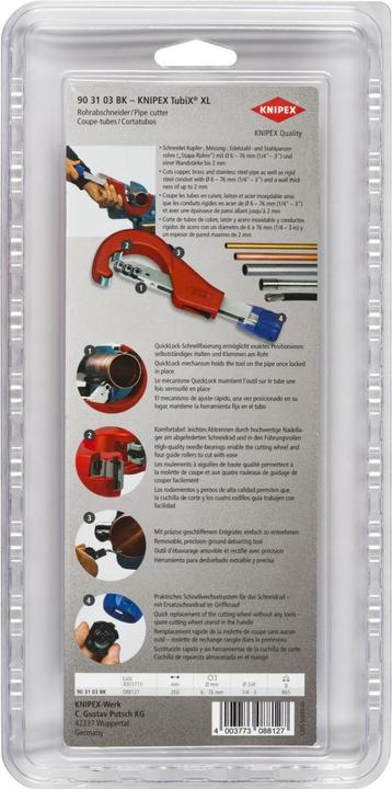 Productafbeelding Knipex TubiX XL (260 mm)