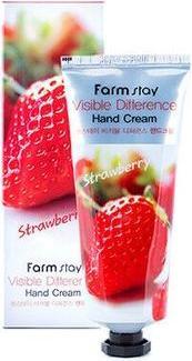 Immagine prodotto Farmstay Vissible Difference Crema Mani alla Fragola 100Ml (100 ml)
