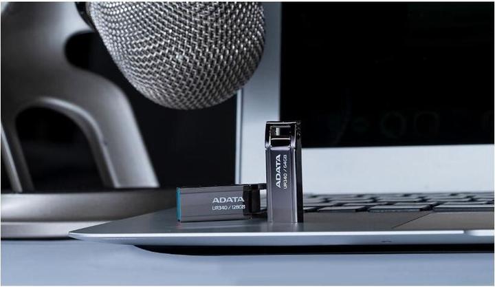Produktbild Adata UR340 USB flash drive USB Type-A 3.2 Gen 2 (3.1 Gen 2) Black (128 GB, USB-A)