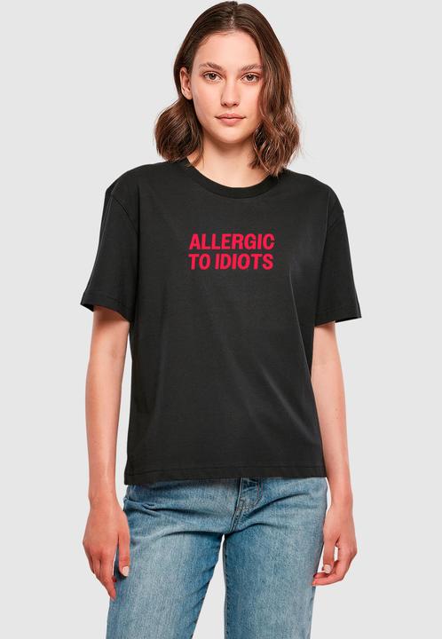 Produktbild Miss Tee Allergic To Idiots Tee - 170029 (XXL)