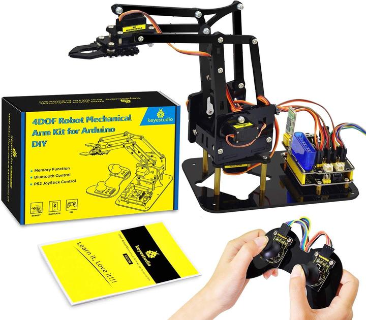 Actual product image Keyestudio Roboterarm Bausatz mit Servosteuerung
