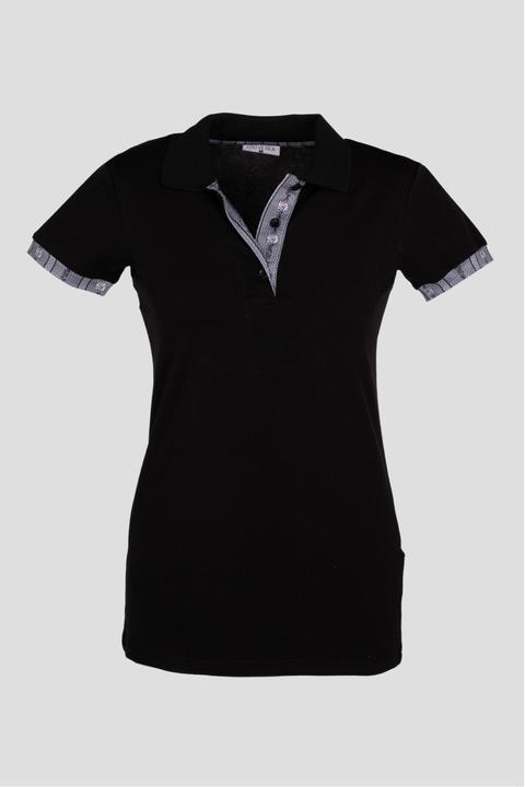 Produktbild Edelvetica Polo Shirt Edelweiss Krageninnenseite & Armabschluss Damen (XL)