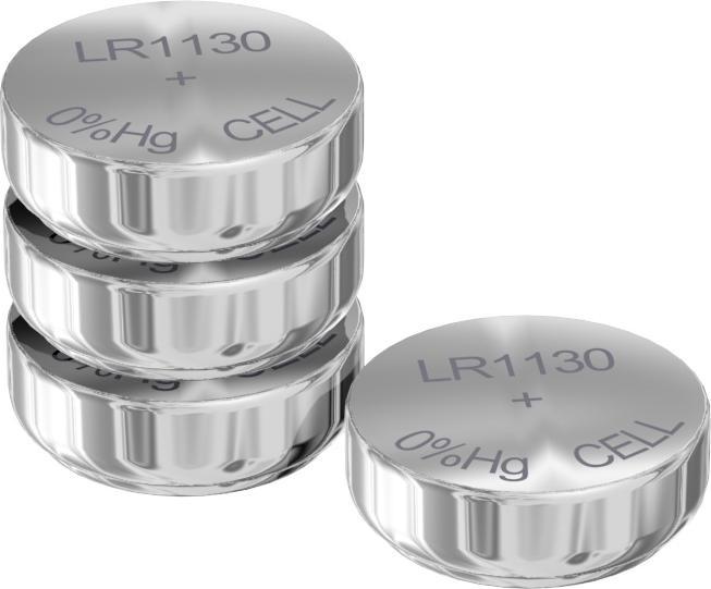Gembird EG-BA-LR1130-01 (4 Stk., AG10, 45 mAh)