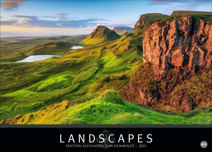 Produktbild Harenberg Landscapes Edition Kalender 2025 (68 x 49 cm, Harter Einband, Deutsch)