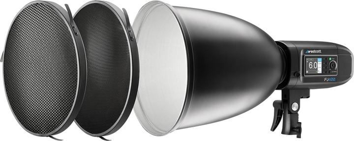 Image du produit Westcott 45-Degree Deep Focus Reflector with Honeycomb Grids & Diffusion (Réflecteur)