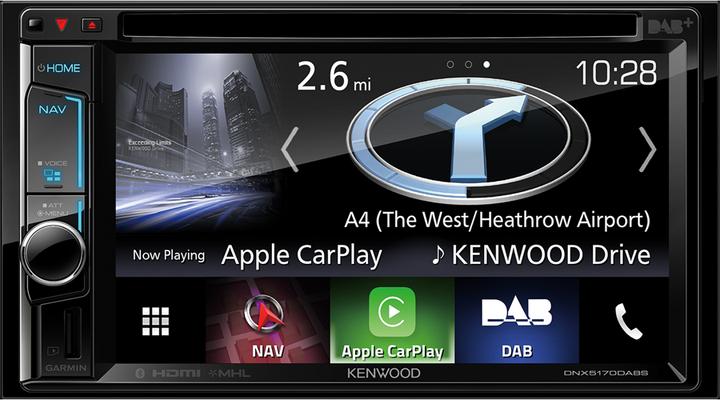 Kenwood Corp. DNX5170DABS ohne DAB Antenne (Apple Carplay)