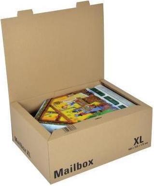 Produktbild Colompac Versandkarton Mailbox Typbezeichnung: XL Innenmasse: 46 x 17,5 x 33,5 cm (B x H x (46.5 x 19.5 x 35 cm, 1 x)