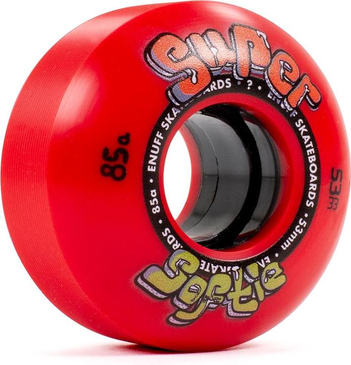 Enuff Skateboard Wheels Super Softie Red 2023 (55 mm)