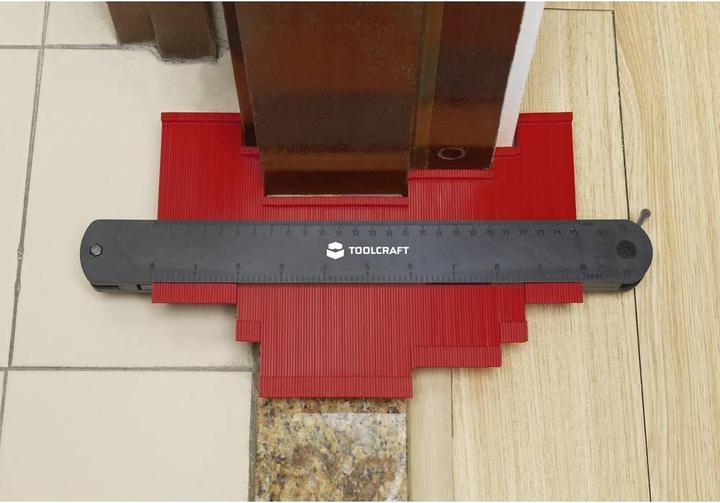 Image du produit Toolcraft Gabarit de contour (25 cm)