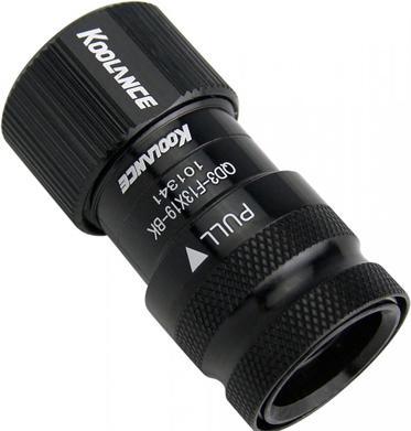 Actual product image Koolance Quick release 19/13mm coupling High-Flow