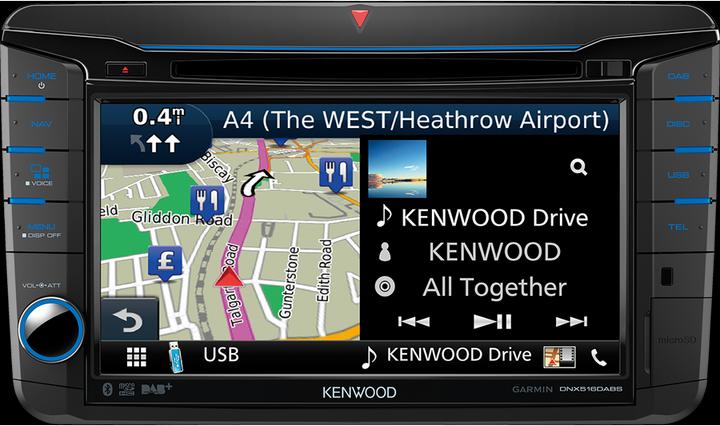 Image du produit Kenwood Corp. DNX516DABS sans antenne DAB (Apple Carplay, Voiture Android)