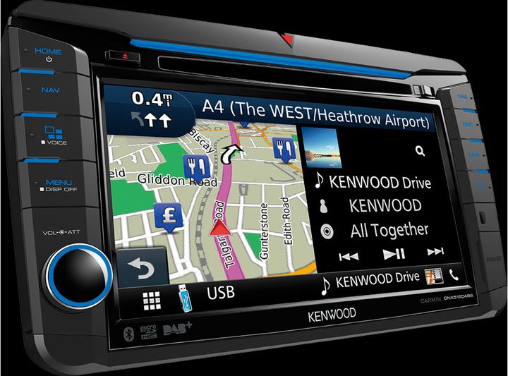Image du produit Kenwood Corp. DNX516DABS sans antenne DAB (Apple Carplay, Voiture Android)