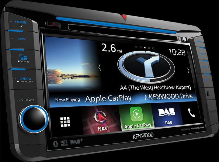 Image du produit Kenwood Corp. DNX516DABS sans antenne DAB (Apple Carplay, Voiture Android)