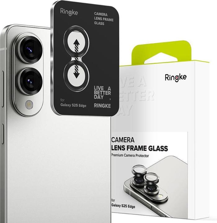 Produktbild Ringke Tech-Protect Quick Set+ Panzerglas für Samsung Galaxy S25 Edge - Klar (Samsung Galaxy S25 Edge)