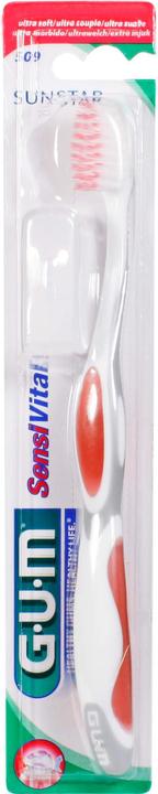 Produktbild GUM SUNSTAR SENSIVITAL Zahnbürste compact ultrasoft (Extra weich, 1 x)